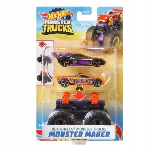 HOT WHEELS MONSTER TRUCK Monster Maker GWW16