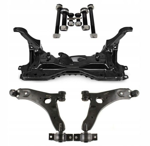 ST.RZ.FR.911+W - Рама коляска салазки поперечные рычаги ford focus i 1 mk1 + саморезы