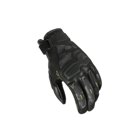 Macna Výpredaj Rukavice Haros Motorcycle Gloves Black/Dark Grey Camo Farba