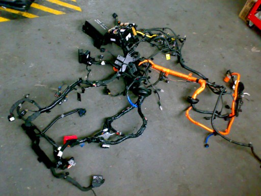 91205-K4193, 91205-K4193 - Hyundai kona ev 2018 - коробка, жгут проводов, установка, блок предохранителей