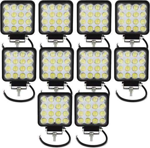 X12030319 - 10x Галогенні світлодіодні смуги освітлення OFFROAD