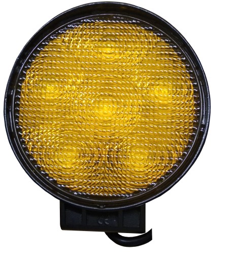 6L - 2X 6LED лампа 18W желтый сильный 12-28V + руль.Строб