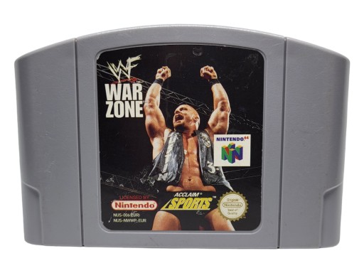 Vojnová zóna WWE WWF Nintendo 64