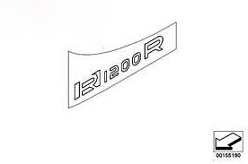 Наклейка R1200R BMW R 1200 R левая 51147703551 OE