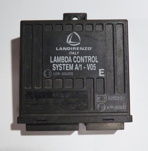 A/1-V05E - Контролер газу Landirenzo Lambda System A/1V05 E