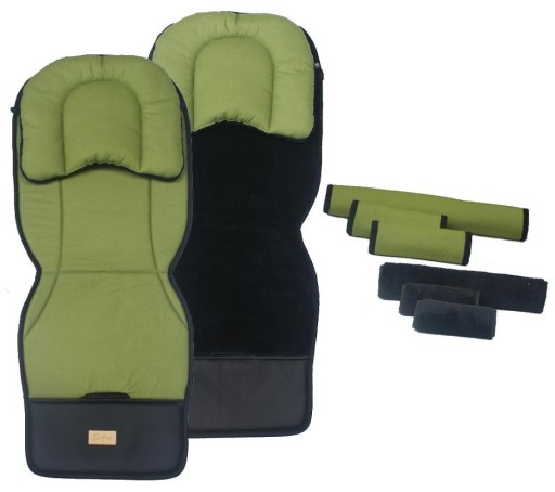 НАБІР ДВОСТОРОННІХ ВСТАВОК з ПОДУШКОЮ OLIV SHELL