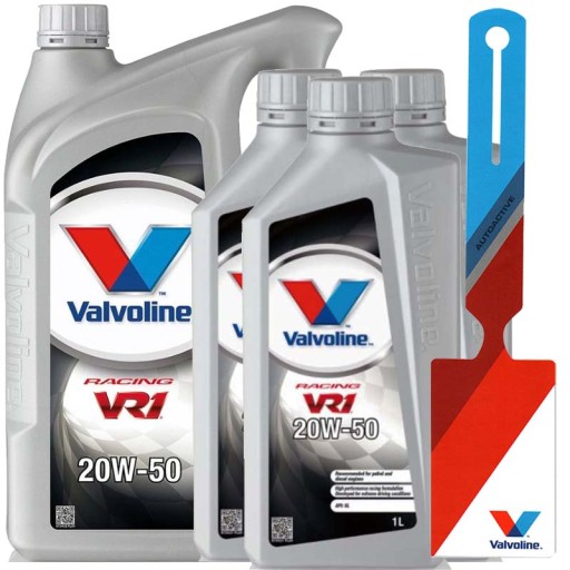 VALVOLINE VR1 RACING 20W50 МАСЛО 20W-50 8л