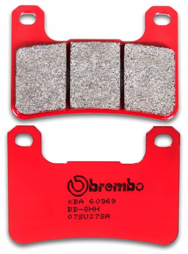 07SU27SA - ТОРМОЗНЫЕ КОЛОДКИ BREMBO ДЛЯ SUZUKI GSX-R 600 2004-10