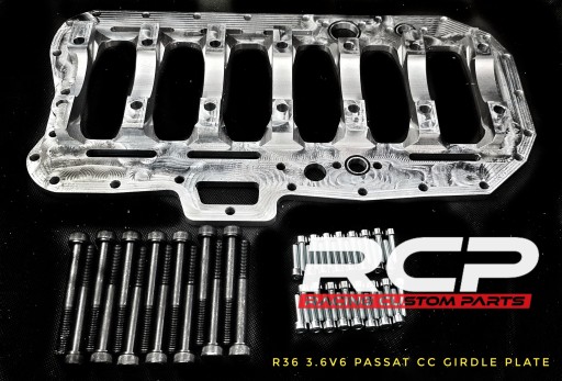 R36Alluminium - Підсилювальна пластина R36 3, 6v6 Audi / VW Girdle plate