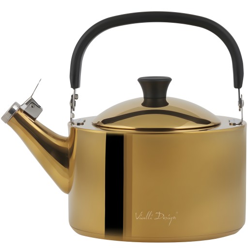 Tea Kettle Bronze Color Stainless Steel Whistle Kettle - Temu