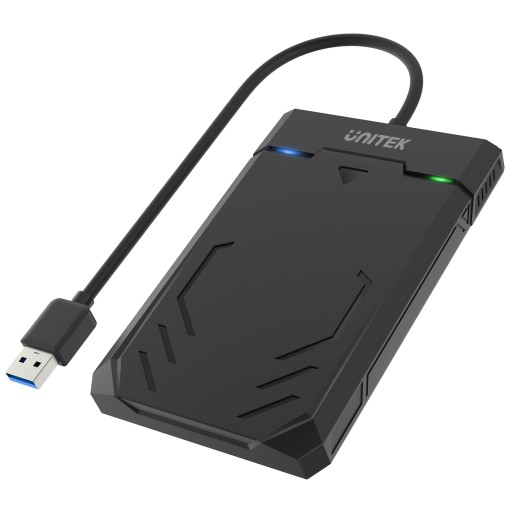 Obudowa USB 3.0 Kieszeń HDD SSD 2.5 SATA 6G UASP, Unitek DiskGuard