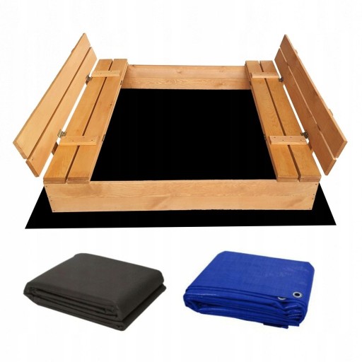 Дерев'яна пісочниця 250 кг RADZIOW