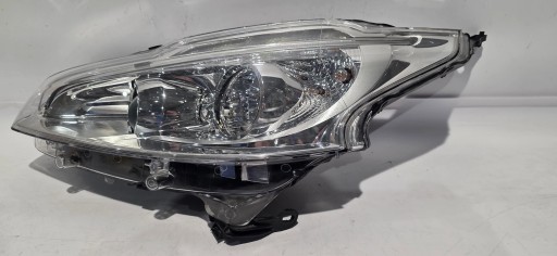 light left front lens LED PEUGEOT 208 12-15 original 9802221480