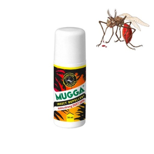 Репелент від комах Mugga Extra Strong 50% DEET 75 мл