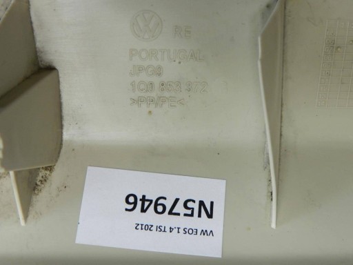 Volkswagen Eos fedél küszöb ajtó przednich 1Q0853372