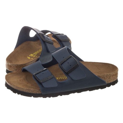 Dámske topánky Šľapky Birkenstock Arizona Tmavomodré