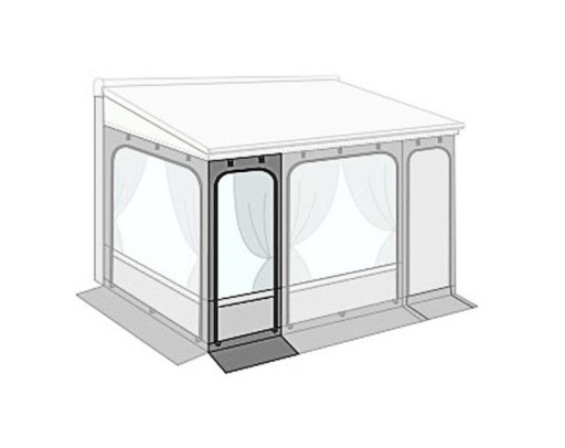 FI08364-01- - Передня панель для навісу 20 см F80 Fiamma