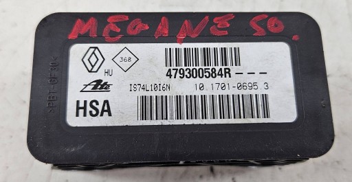 Renault Megane III 3 Sensor przyspieszenia ESP