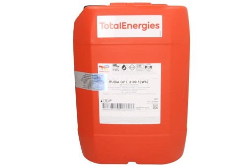 Масло моторное TOTAL RUBIA 3100 10W40 20л.