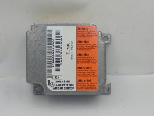 A4638202326 - Модуль подушки безопасности MERCEDES W463 A 4638202326 новый