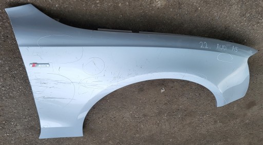 fender right front AUDI A5 8T S-LINE PRZEDLIFT original SREBRNY