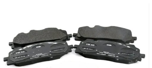 Audi OE 4M0698151BK гальмівні колодки ASO