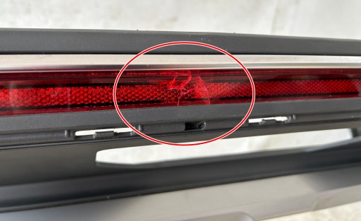 SPOILER of a bumper rear part VW PASSAT B8 LIFT ALLTRACK