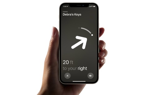 ЛОКАЛЕР APPLE AirTag BLUETOOTH IP67 VoiceOver MX542ZY/A, 1 ШТ.