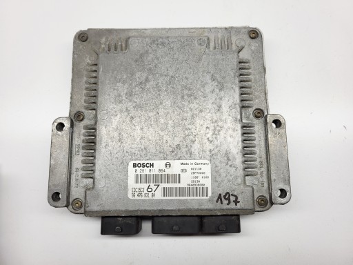 computer control unit of the engine PEUGEOT 307 2.0 HDI 0281011084 9647693180
