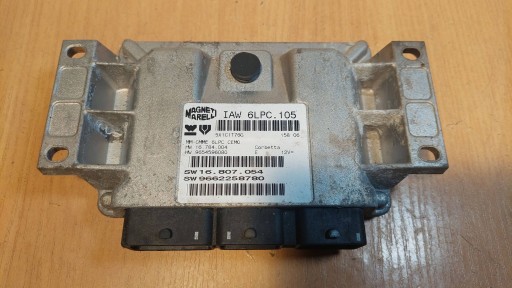 Компьютер двигателя peugeot citroen 1.4 16v iaw6lpc.105 9654596080 9662258780