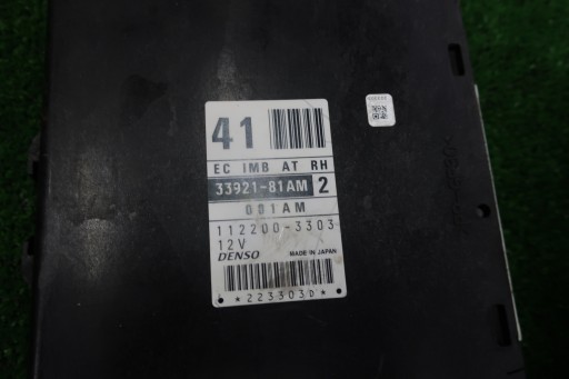 control unit computer IMO SUZUKI JIMNY 33921-81AM 41