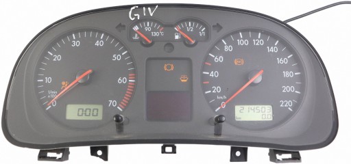 VW GOLF IV dials dials PREDKOSCIOMIERZ petrol 1J0920821 EUROPA