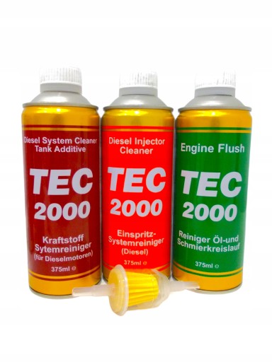 TEC2000 Engine Flusch, Diesel SC, Diesel IC, Filter
