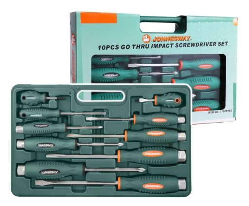 Набор из 10 слесарных отверток D70PP10S.