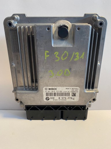 Компьютерный контроллер двигателя bmw f10 f30 8573779 0281019723