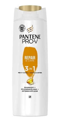 Pantene , Repair & Care 3v1, šampón, 250 ml
