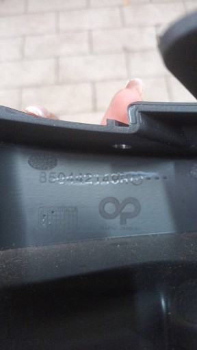 Support montage pare-chocs Arrière Arrière Bouche buse Droit Renault Austral 850442149R