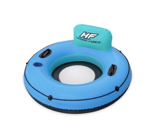 Крісло Bestway 43108 кругле, синє, 106 см