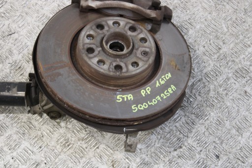 swing McPherson shock absorber right front 5Q0407258A VW TOURAN II 2 5TA