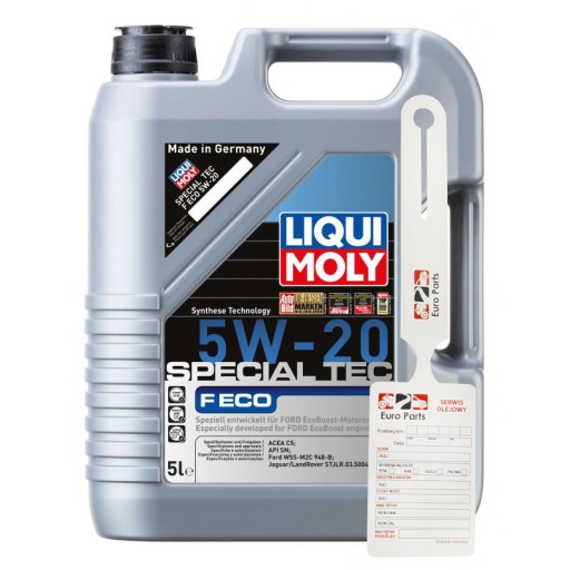 LIQUI MOLY OIL SPECIAL TEC F 5W20 5л ECOBOST 3841