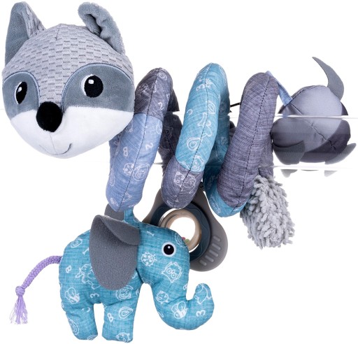 Підвіска-спіраль BALIBAZOO сіра лисиця 80581