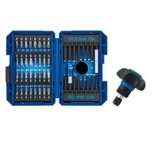 НАБОР 1/4 БИТ С ТРЕЩОТКОЙ, 49 элементов