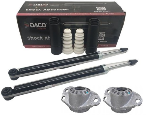564778 - 2х задні амортизатори + подушки безпеки vw golf iv bora polo audi a3 8л