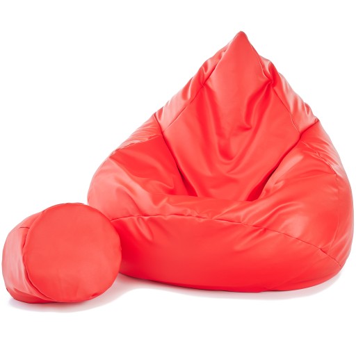 Кронен пуф червоних відтінків