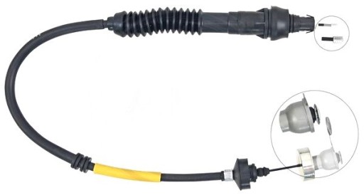 11.2200 - ТРОС СЦЕПЛЕНИЯ PEUGEOT PARTNER 1,6 HDI 06-