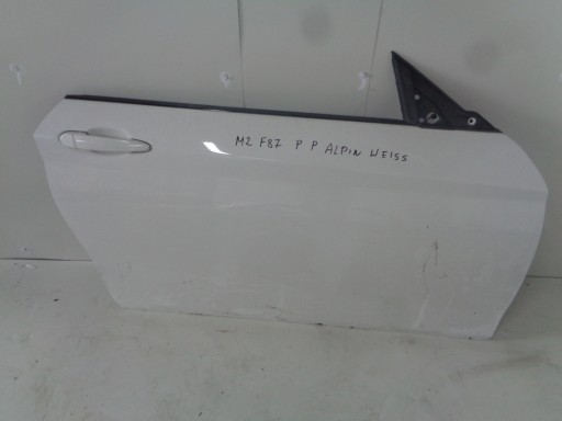 3565652 - Права двері bmw m2 f87 alpinweiss