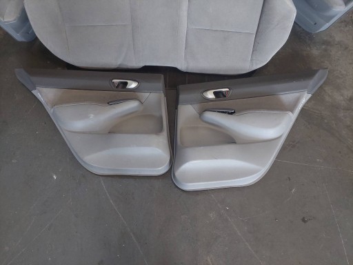 KOMPLET seats left right front + seat rear part + side HONDA CIVIC VIII