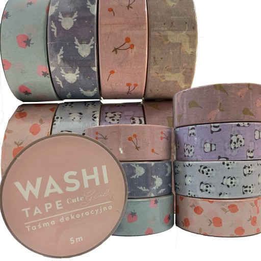 Мила дівчина Бузкова декоративна стрічка Васі з пандами