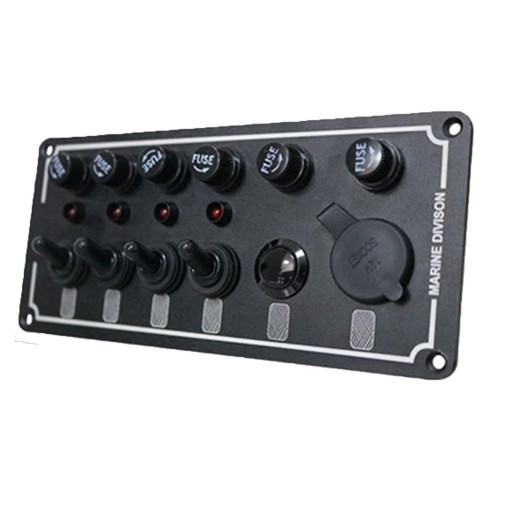 694426332098412158 - 12-24V кулисный переключатель панель с красным