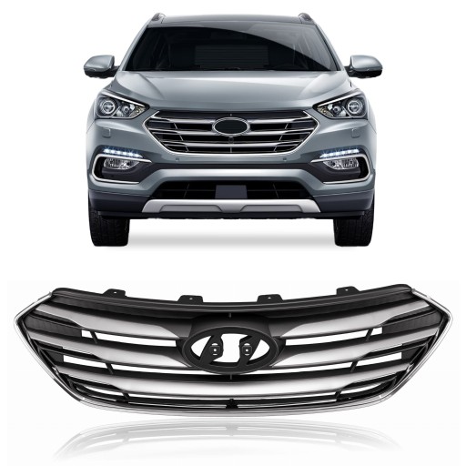 HYUNDAI SANTA FE III DM 2015-2018 РАДІАТОР ПЕРЕДНЯ РЕШІТКА 863502WAA0